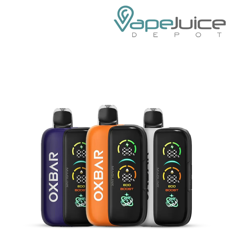 Three Flavors of OXBAR Maglink 75K Disposable Kit - Vape Juice Depot